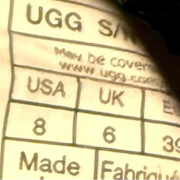 UGG Gray Suede Slip ons - Picture 6 of 6